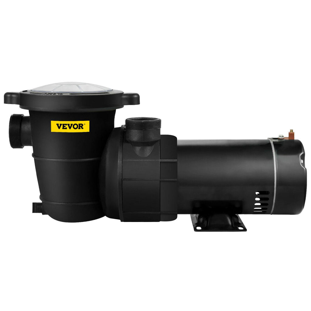 vevor swimming pool pump 1.5 hp 88 gph above ground pool pump w/ strainer