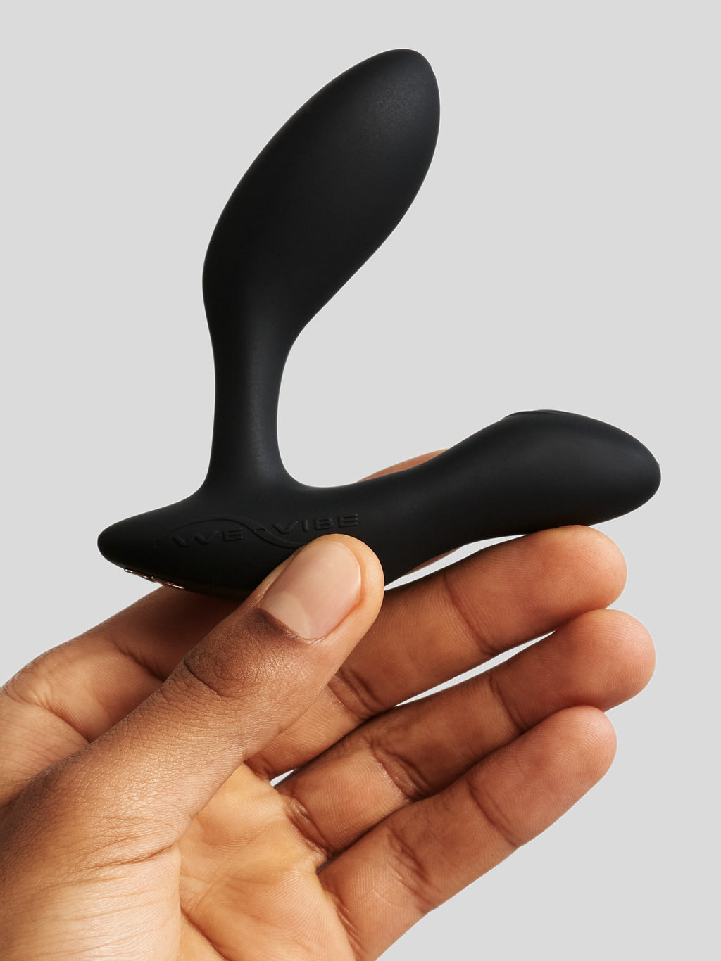 We-Vibe Vector+ App and Remote Controlled Rechargeable Prostate Massager, Black | Black