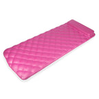 Kelsyus 72 Inch Laguna Lounger Portable Roll Up Foam Floating Mat with Built In Oversized Pillow for Swimming Pool, Lake, Beach,