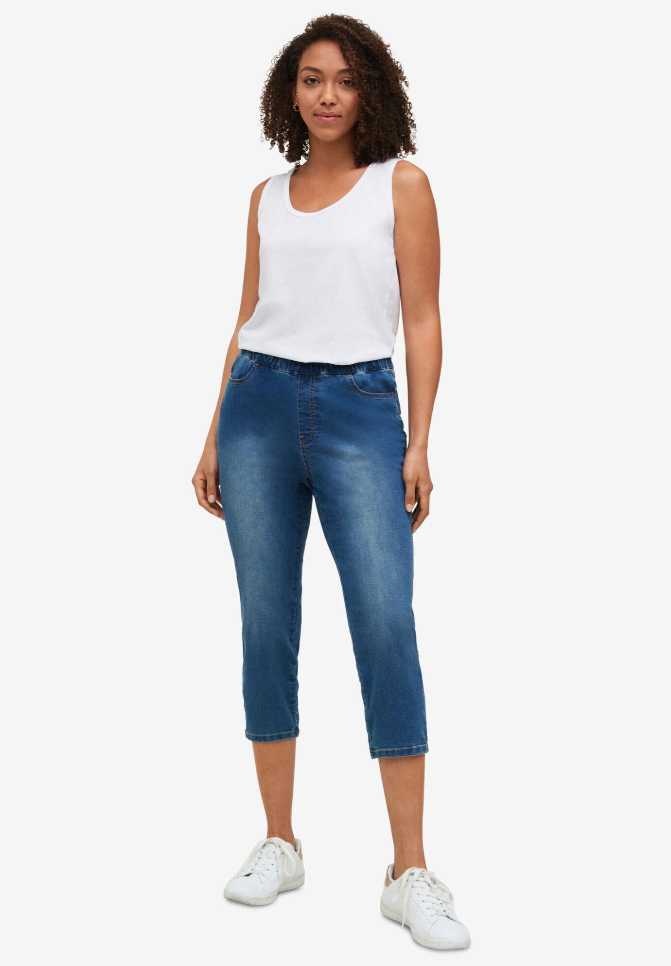 4-pocket capri jegging