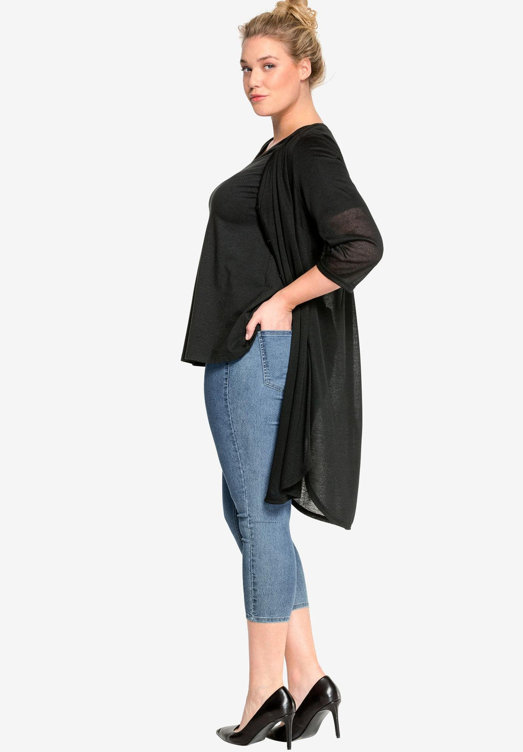 4-pocket capri jegging