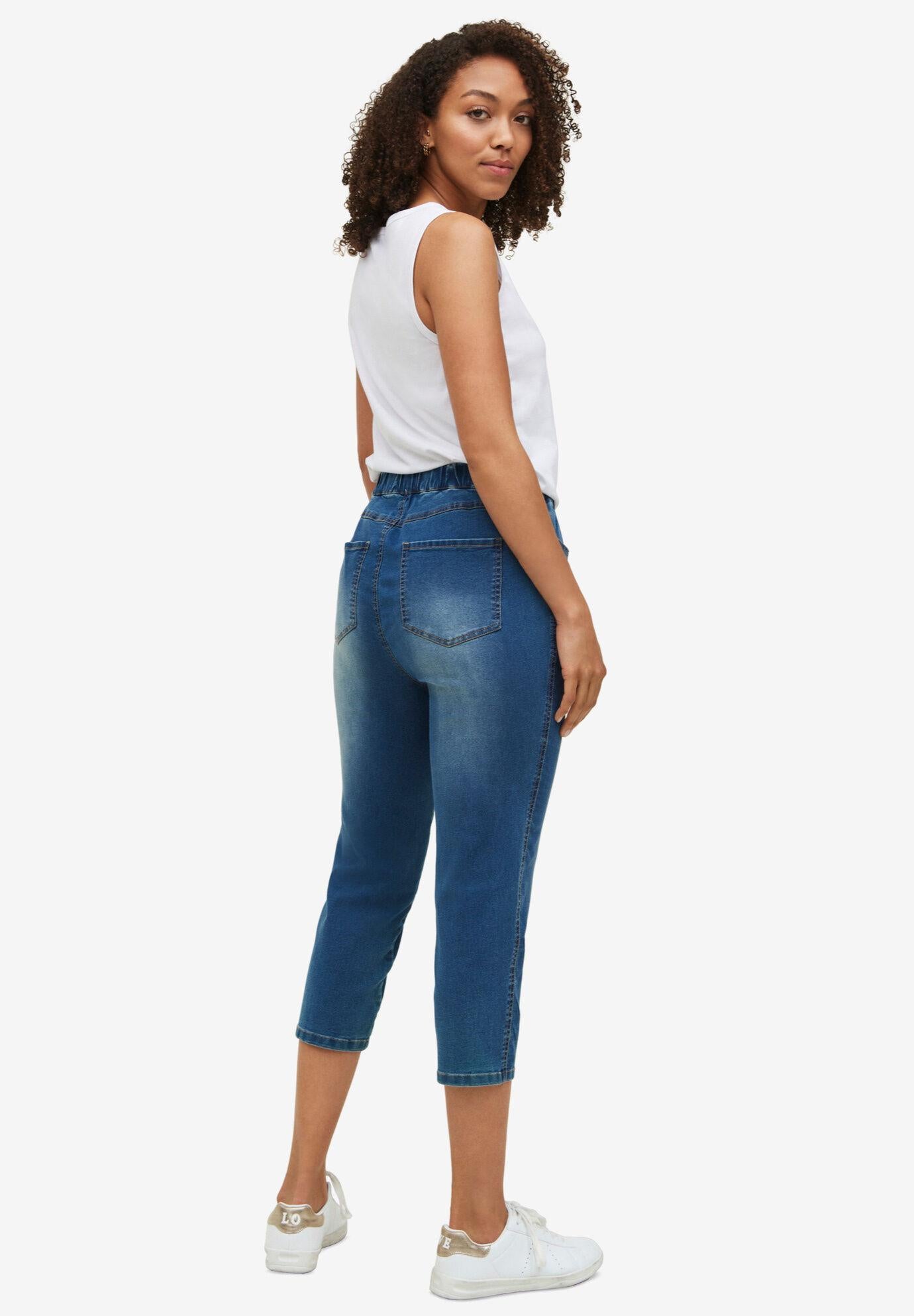 4-pocket capri jegging