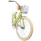 Huffy, Nel Lusso Classic Cruiser Bike with Perfect Fit Frame, Women's, Green, 26"