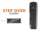 Goalrilla Football Step Over Dummy with Heavy-Duty Handles for Footwork Drills &amp; Sports Training