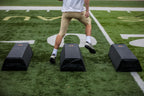 Goalrilla Football Step Over Dummy with Heavy-Duty Handles for Footwork Drills &amp; Sports Training