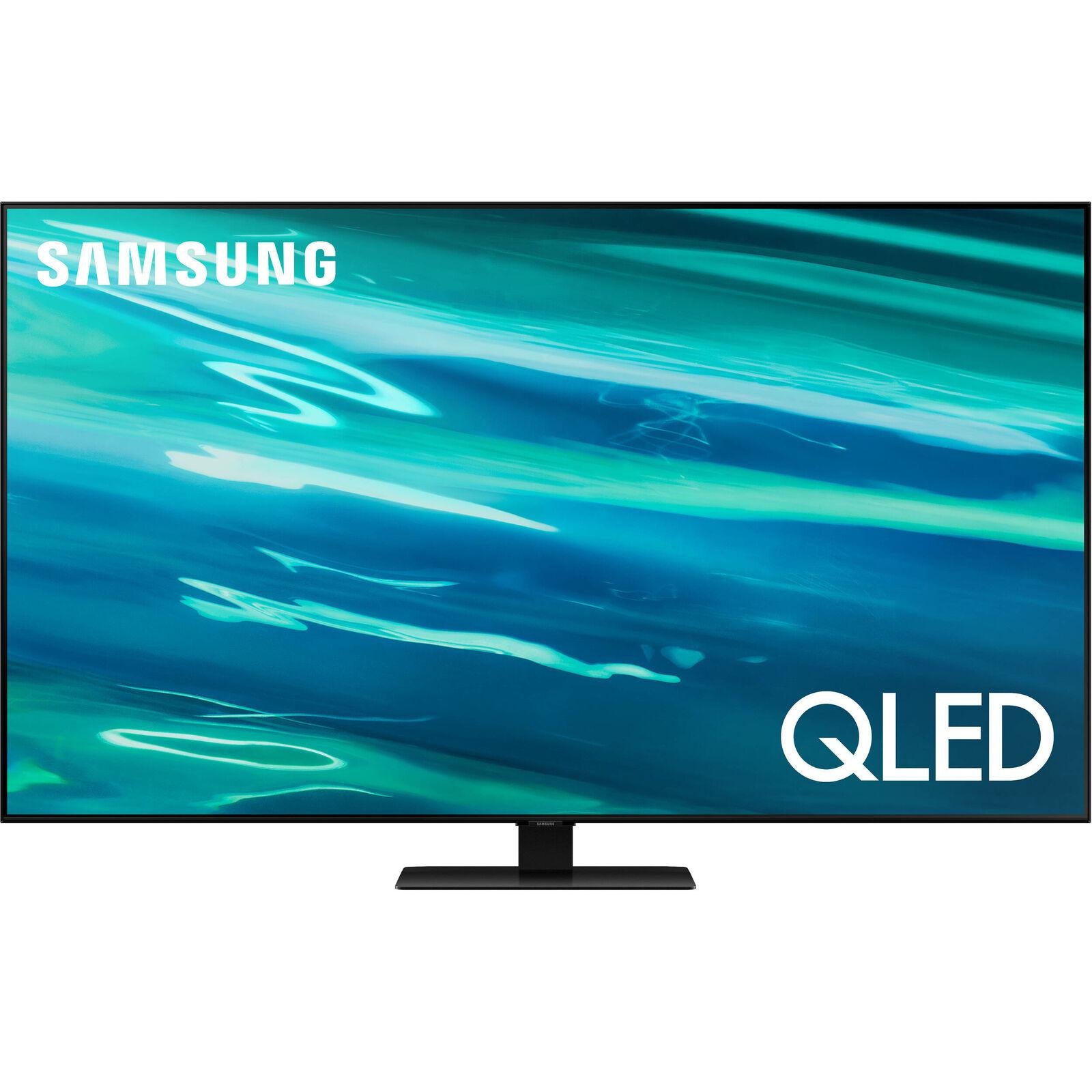 samsung 55" q80a qled 4k ultra hd hdr smart tv - 2021 model