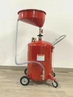 Lincoln 3614 Pressurized 20 Gallon Portable Fluid Drain Tank with 18" Bowl GREAT