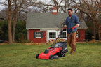Electric Push Lawn Mower, 20-Inch Deck, Corded, Powerful 13-AMP Motor, 6 Setting Height Adjustment, Winged Blades, 3 in 1 Bagging, Mulching and Dischar(CMEMW213)