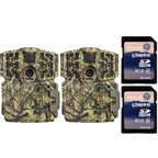 No Glow Invisible 20 MP Mini 999i IR Trail Game Cameras 2 Plus SD Cards