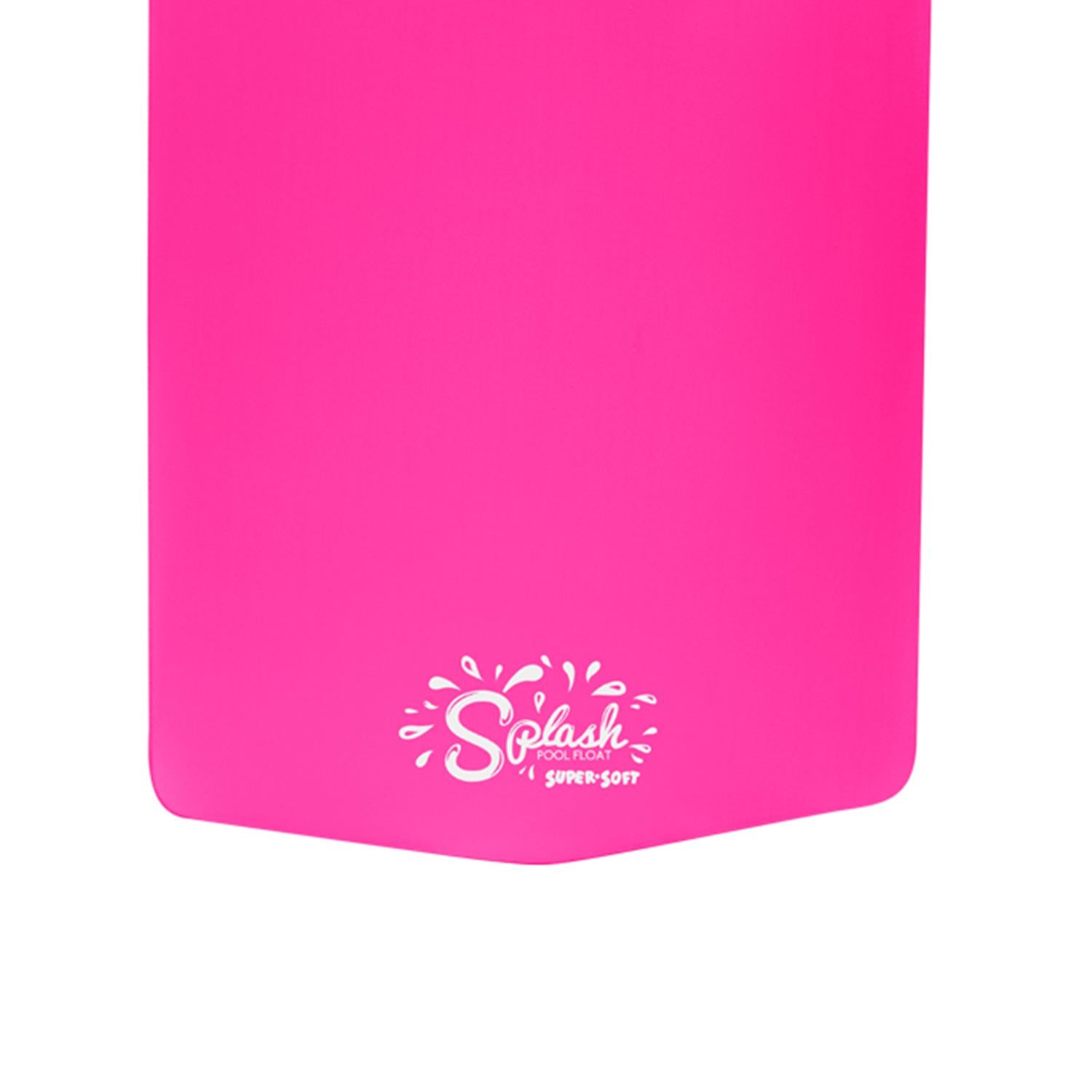 TRC Recreation Splash 70" Foam Raft Lounger Pool Float, Flamingo Pink (2 Pack)