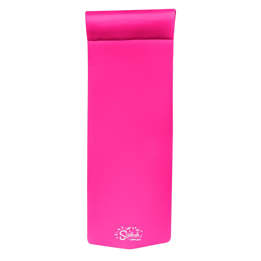 TRC Recreation Splash 70" Foam Raft Lounger Pool Float, Flamingo Pink (2 Pack)