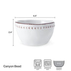 Canyon Bead Set of 4 Fruit Bowls