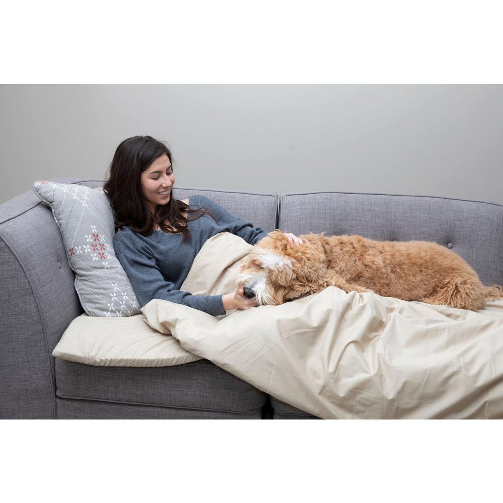 Duvalay LarLuxury Cappucino Memory Foam Sping Bag and Duvet