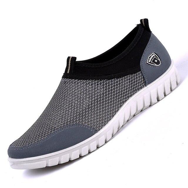 Men Summer Slip-On Mesh Breathable Shoes