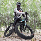 Mens Fat Tire Mountain Bike, 17-Inch/Medium High-Tensile Aluminum Frame, 21-Speed, 26-inch Wheels, Stable Disc Brake, Multi-Colors