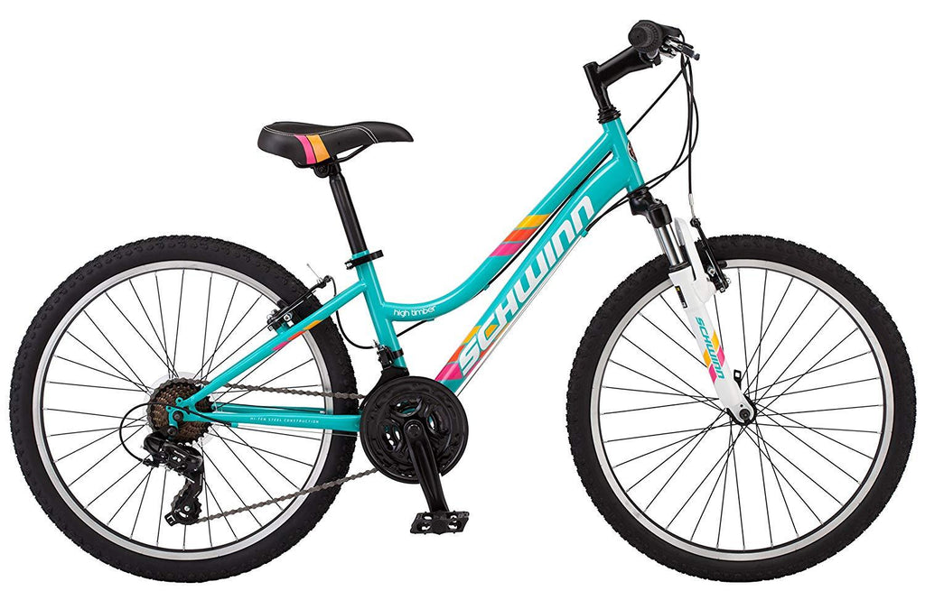 Schwinn High Timber Girls Mountain Bike, Teal