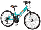Schwinn High Timber Girls Mountain Bike, Teal