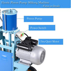 electric milking machine 1440rmp pulsation vacuum pump milker for livestock farm automatic cow goat milking suction machine with 25l/6.6gallon stainless steel bucket 110v