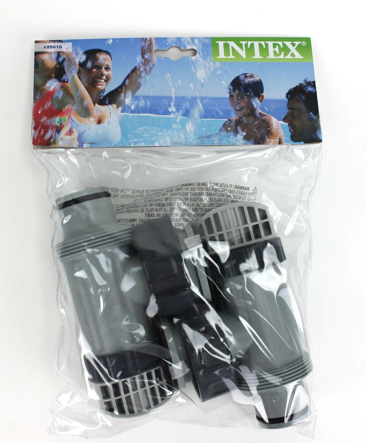 intex 3000 gph above ground pool sand filter pump w/ plunger valves parts (pair)