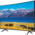 samsung un65tu8300 65" hdr 4k uhd smart curved tv - (2020 model)