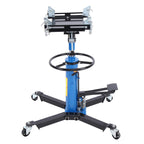 1100LBS 2 StaHydraulic Transmission Jack w/ 360閹虹爤wivel Wheels Lift Hoist