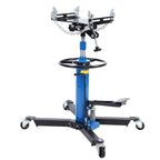 1100LBS 2 StaHydraulic Transmission Jack w/ 360閹虹爤wivel Wheels Lift Hoist