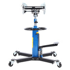 1100LBS 2 StaHydraulic Transmission Jack w/ 360閹虹爤wivel Wheels Lift Hoist