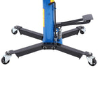 1100LBS 2 StaHydraulic Transmission Jack w/ 360閹虹爤wivel Wheels Lift Hoist