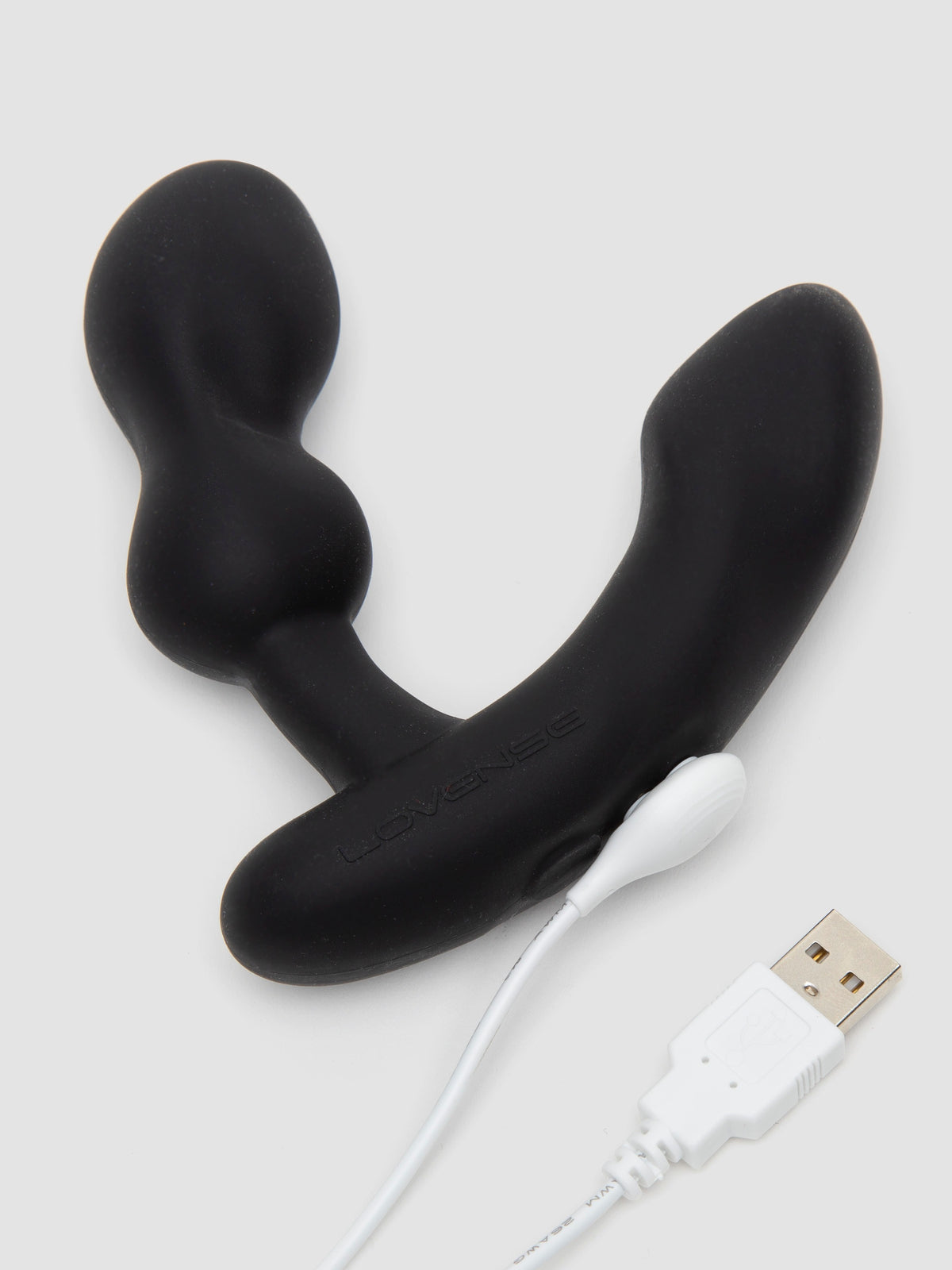 Lovense Edge 2 App Controlled Rechargeable Prostate Massager, Black