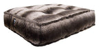 Bessie and Barnie Frosted Glacier Luxury Extra Plush  Fur Rectangle Pet/Dog Bed (Multiple Sizes)