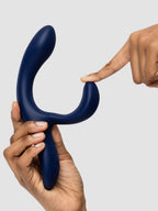 We-Vibe Nova 2 Midnight Blue App Controlled Rechargeable Rabbit Vibrator, Blue | Blue