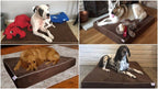 OnePet-TwoPet LarDog Bed Pillow Extra Big Pet Orthopedic Dual Layer Memory Foam | Therapeutic for Arthritis Dysplasia | Washable Cover 44x35x6