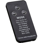 7.5 ft. Carmel Pine Slim Artificial Christmas Tree with Multi-Color LED String Lighting