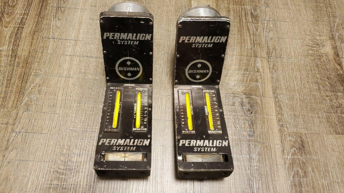 Bishman Permalign System Caster Camber Alignment Tools
