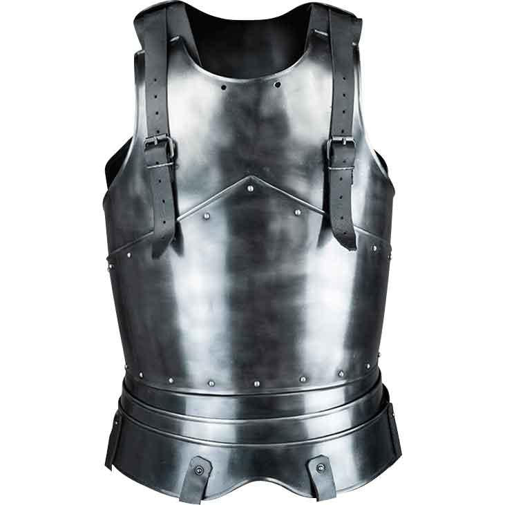 Blackened Ortwin Cuirass | Steel by Medieval Collectibles