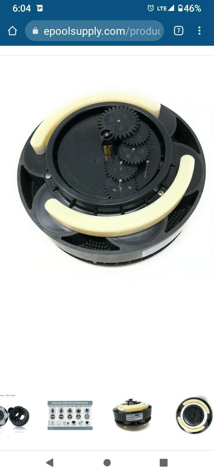 paramount two port 5 gear water valve module with base o-ring 004-302-4402-00