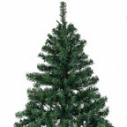 8 ft. Pre-Lit LED Premium Hinged Artificial Christmas Tree with 750 LED Lights and Stand