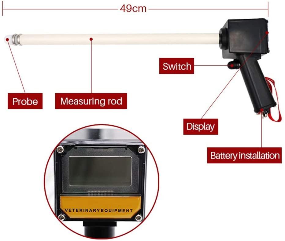 atai livestock veterinary ovulation analyzer pig cattle horse breeding apparatus ovulation identification apparatus estrus detector (color : pig)