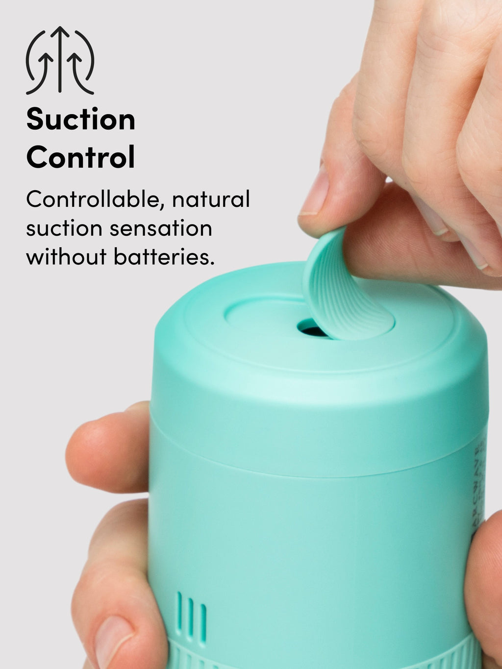 Arcwave Pow Silicone Dual-Entrance Suction Control Male Masturbator, Green | Green