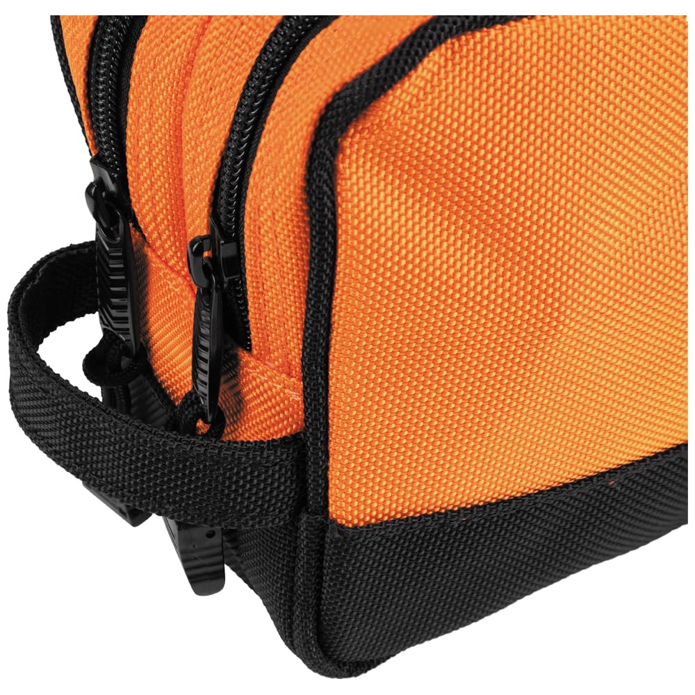 Tool Pouch, Dual Compartments, Heavy-Duty Tool Bag Organizer, Multipurpose Bag