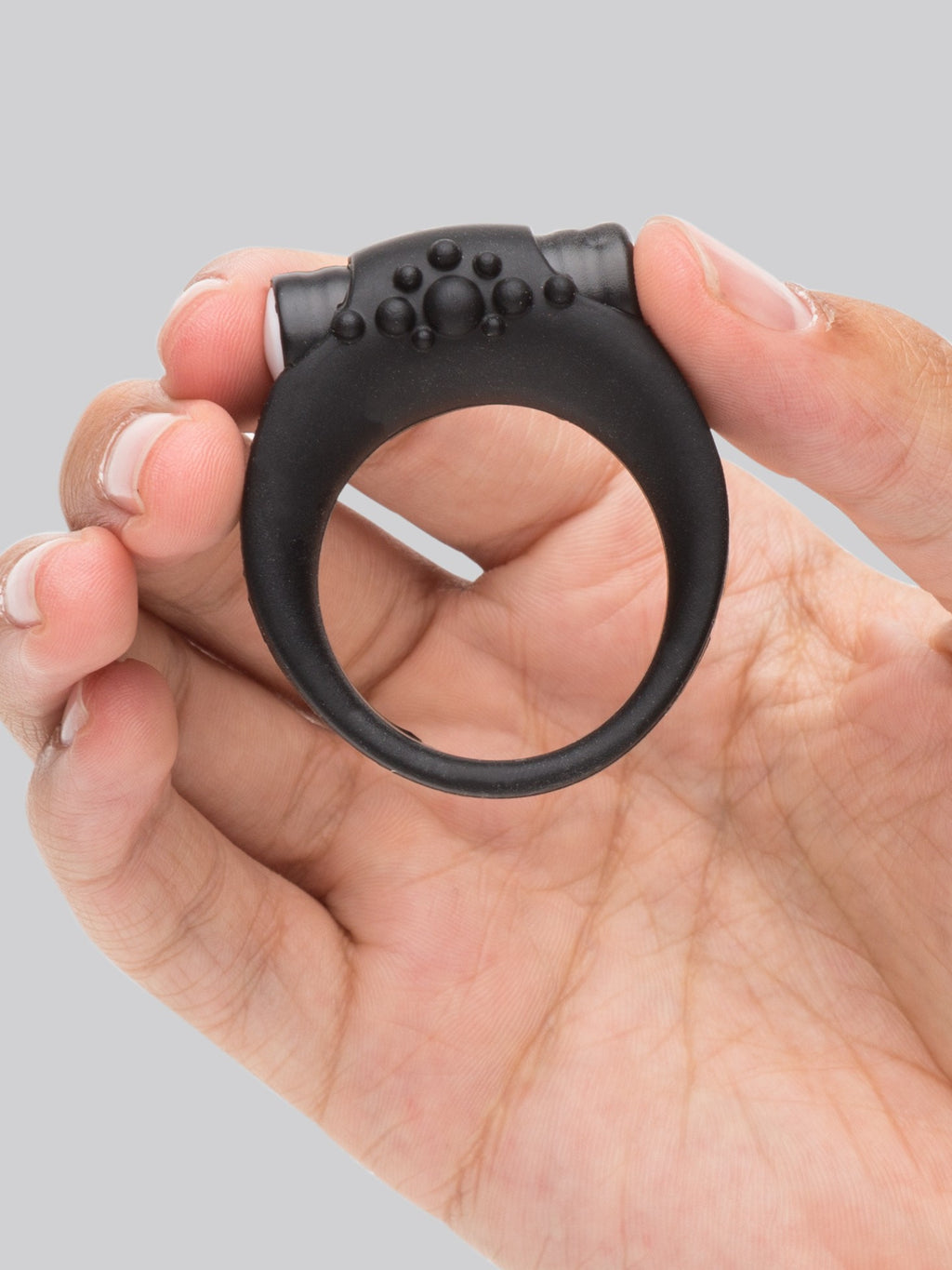 Tracey Cox Supersex Silicone Vibrating Love Ring, Black