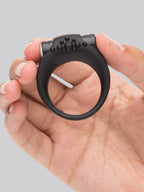 Tracey Cox Supersex Silicone Vibrating Love Ring, Black