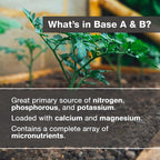 tps base a+b two part set complete plant growing nutrient formula for all plants, for both soil and hydro, 2.5 gallon set (2 x 320 oz)