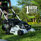 Electric Lawn Mower, Self-Propelled Cordless with Select Cut and Touch Drive, Includes 56V 7.5Ah Battery and Rapid Charger – LM2135SP