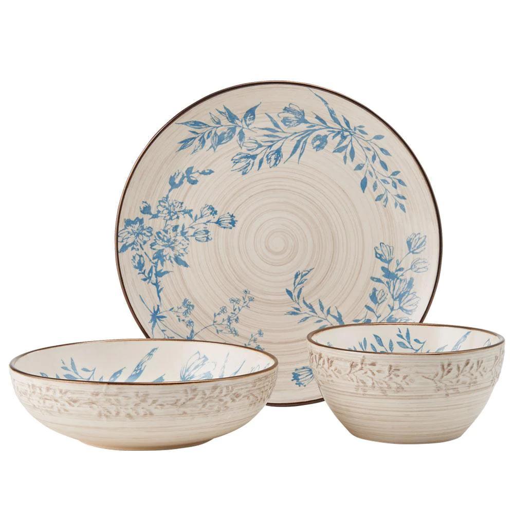 Bella 12 Piece Dinnerware Set, Service for 4