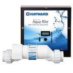 hayward pool w3aqr3 aquarite electronic salt chlorination system for in-ground pools, 15,000-gallon cell