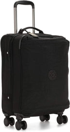 Women’s Spontaneous 31-Inch Softside Spinner Wheel Luggage, Integrated TSA Accepted Lock, Black Noir, Carry-On 21