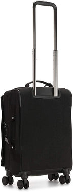 Women’s Spontaneous 31-Inch Softside Spinner Wheel Luggage, Integrated TSA Accepted Lock, Black Noir, Carry-On 21