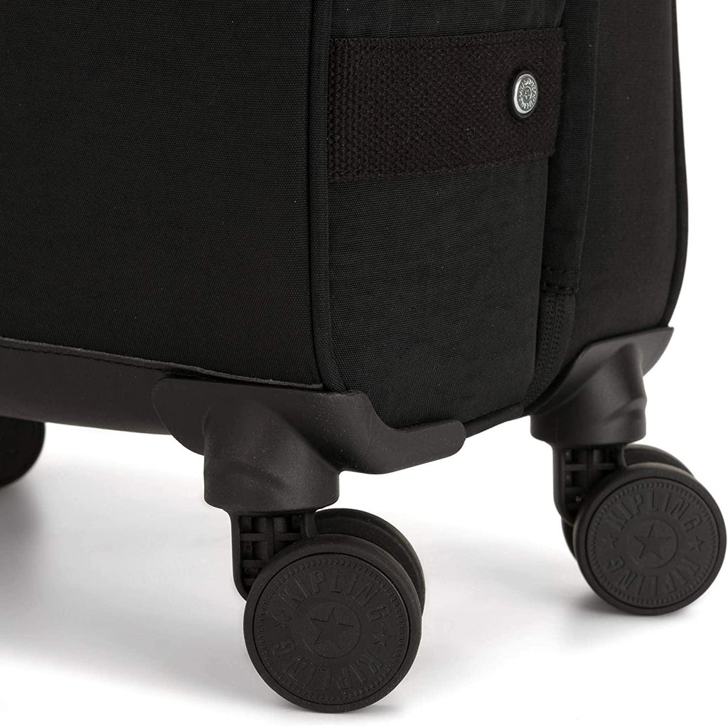 Women’s Spontaneous 31-Inch Softside Spinner Wheel Luggage, Integrated TSA Accepted Lock, Black Noir, Carry-On 21