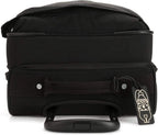 Women’s Spontaneous 31-Inch Softside Spinner Wheel Luggage, Integrated TSA Accepted Lock, Black Noir, Carry-On 21